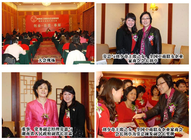 开云手机站登录入口董事、常务副总经理劳嘉当选湖南省工商联女企业家商会副会长