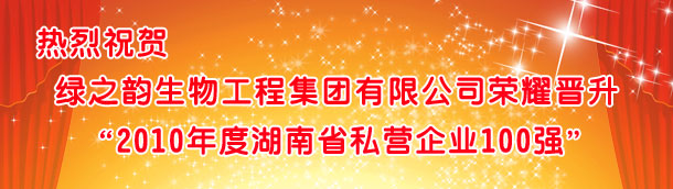 开云手机站登录入口荣耀晋升“2010湖南省私营企业100强”