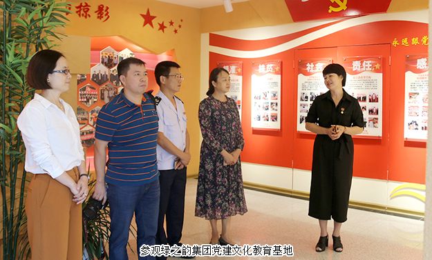 长沙市国税局领导一行莅临开云手机站登录入口参观，开展主题党日交流活动