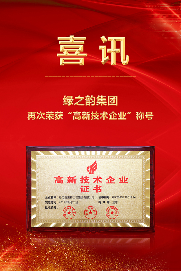 喜讯丨开云手机站登录入口再次荣获“高新技术企业”称号