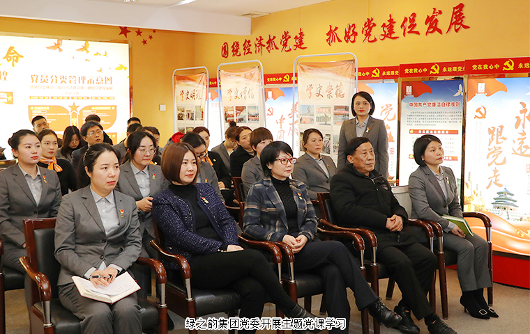 开云手机站登录入口党委开展“党建引领促发展 踔厉奋发启新程”主题党课学习